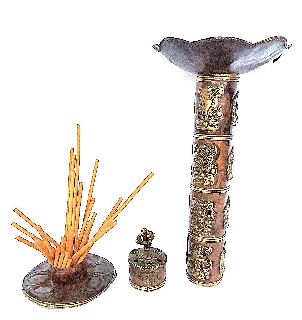 Tibetaans wierrook brander, Ophalen of Verzenden