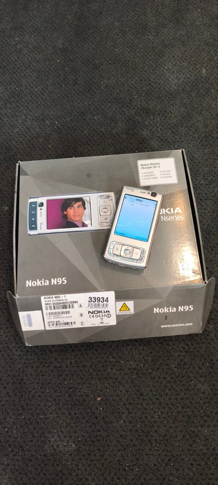 Nokia N95 - Klassieke schuiftelefoon met doos en accessoires, Ophalen of Verzenden