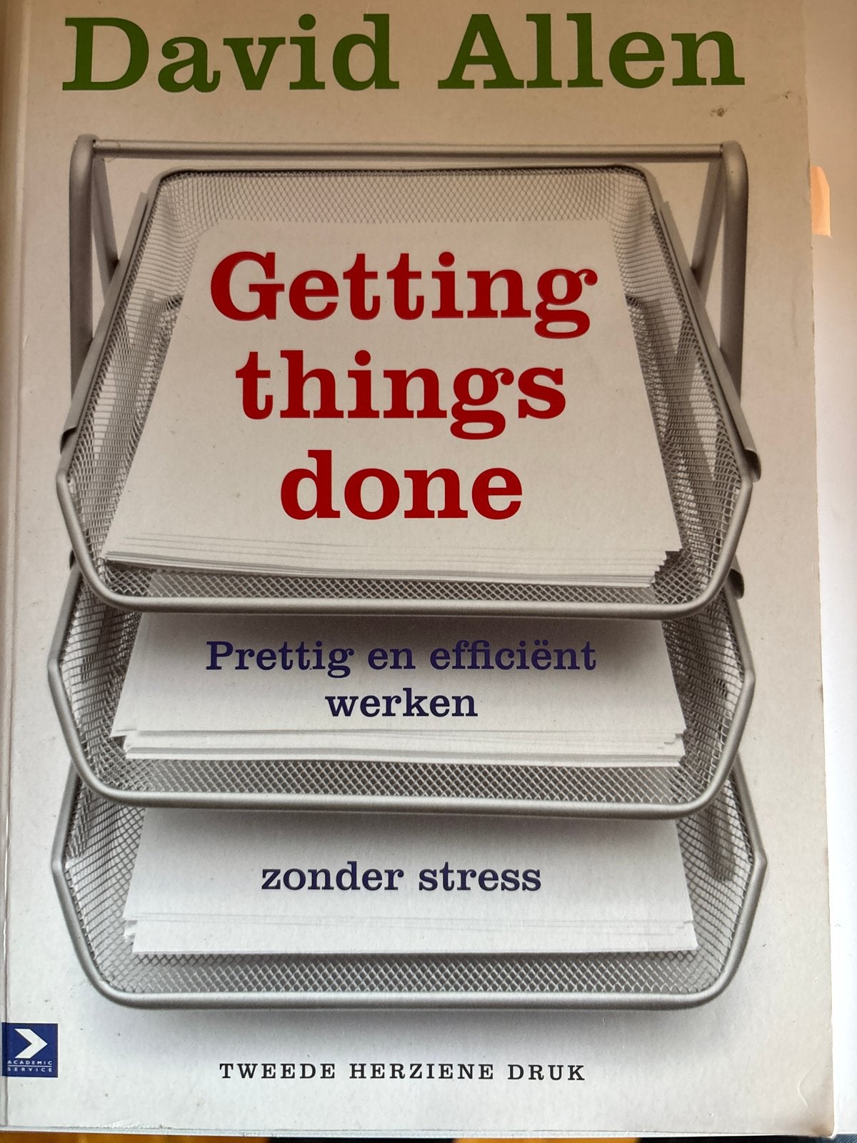 Getting Things Done - David Allen (Tweede Herz. Druk), Ophalen of Verzenden, Gelezen
