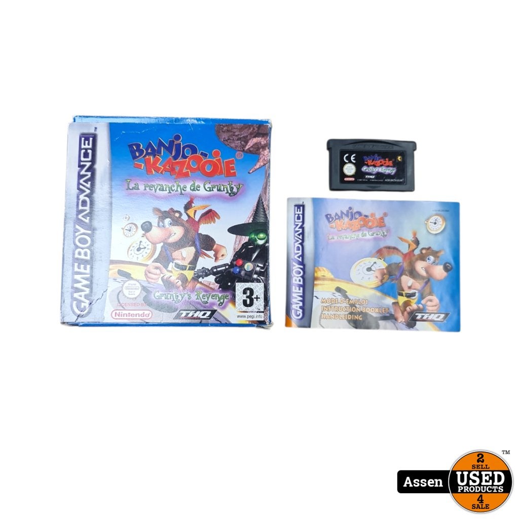 Banjo Kazooie La Revanche De Gruchy Game Boy Advance Game, THQ Nordic, Gebruikt, https://www.thqnordic.com/company/contact, LandstraÃŸer HauptstraÃŸe 1/Top 18, 1030 Wenen, Oostenrijk