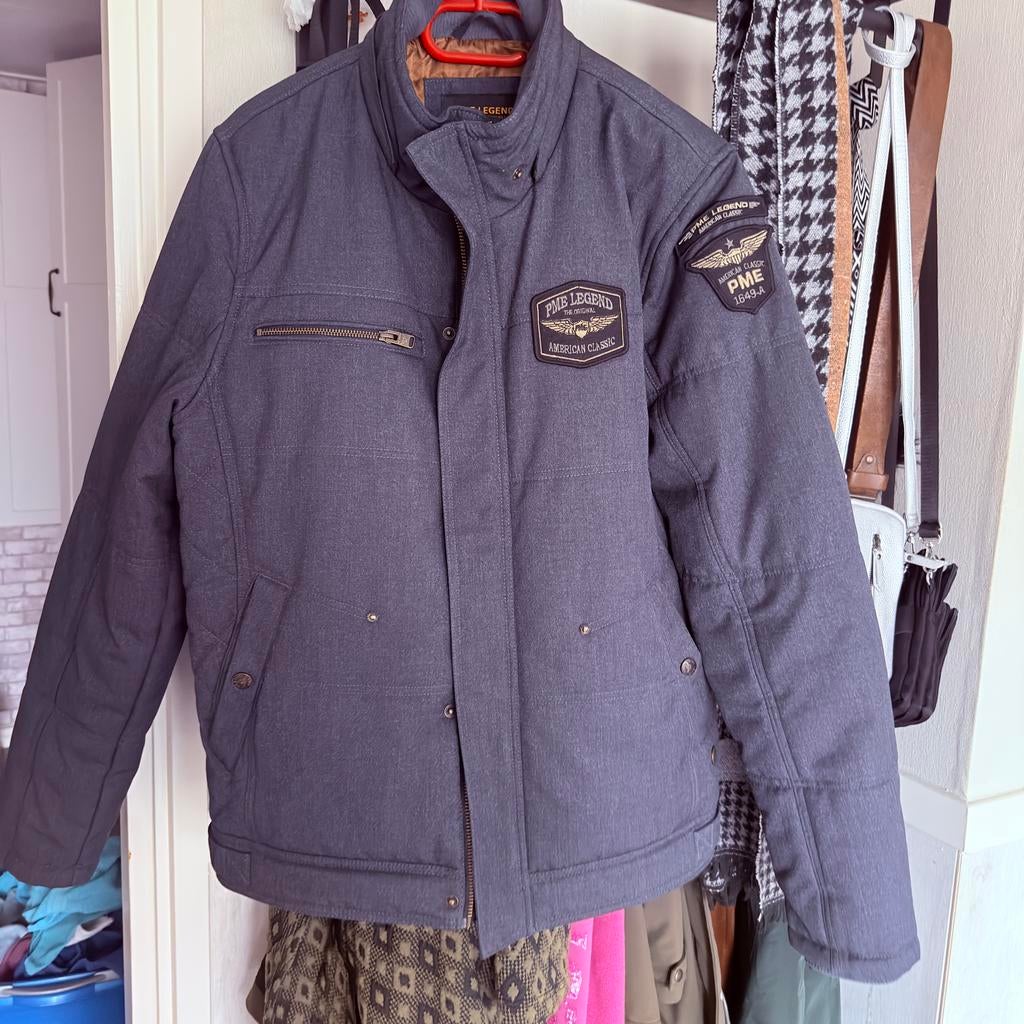 PME Legend Skyhoq winterjas - Maat XL, Ophalen of Verzenden, Gedragen, Maat 56/58 (XL), Blauw