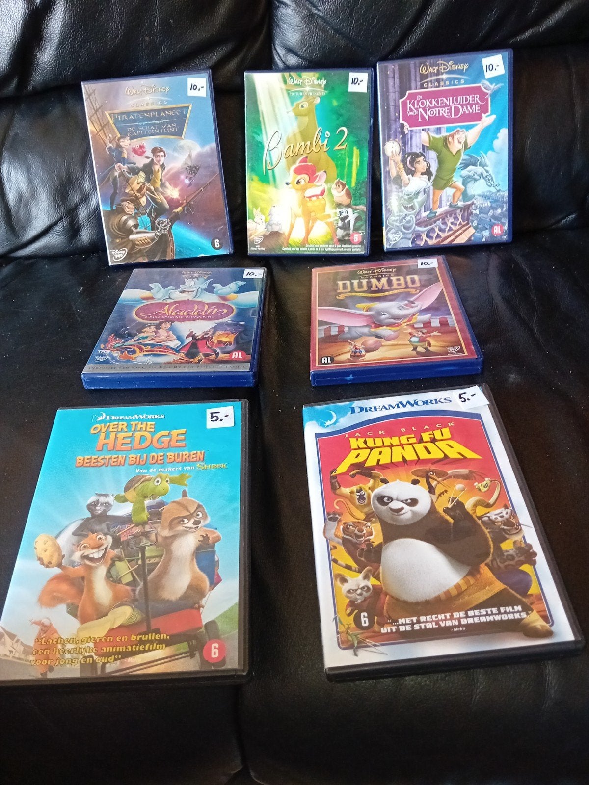 DVD'S TEKEN FILMS DIVERSE FILMS ZOALS BAMBI EN DOMBO ENZ., Cd's en Dvd's, VHS | Kinderen en Jeugd, Tekenfilm, Alle leeftijden