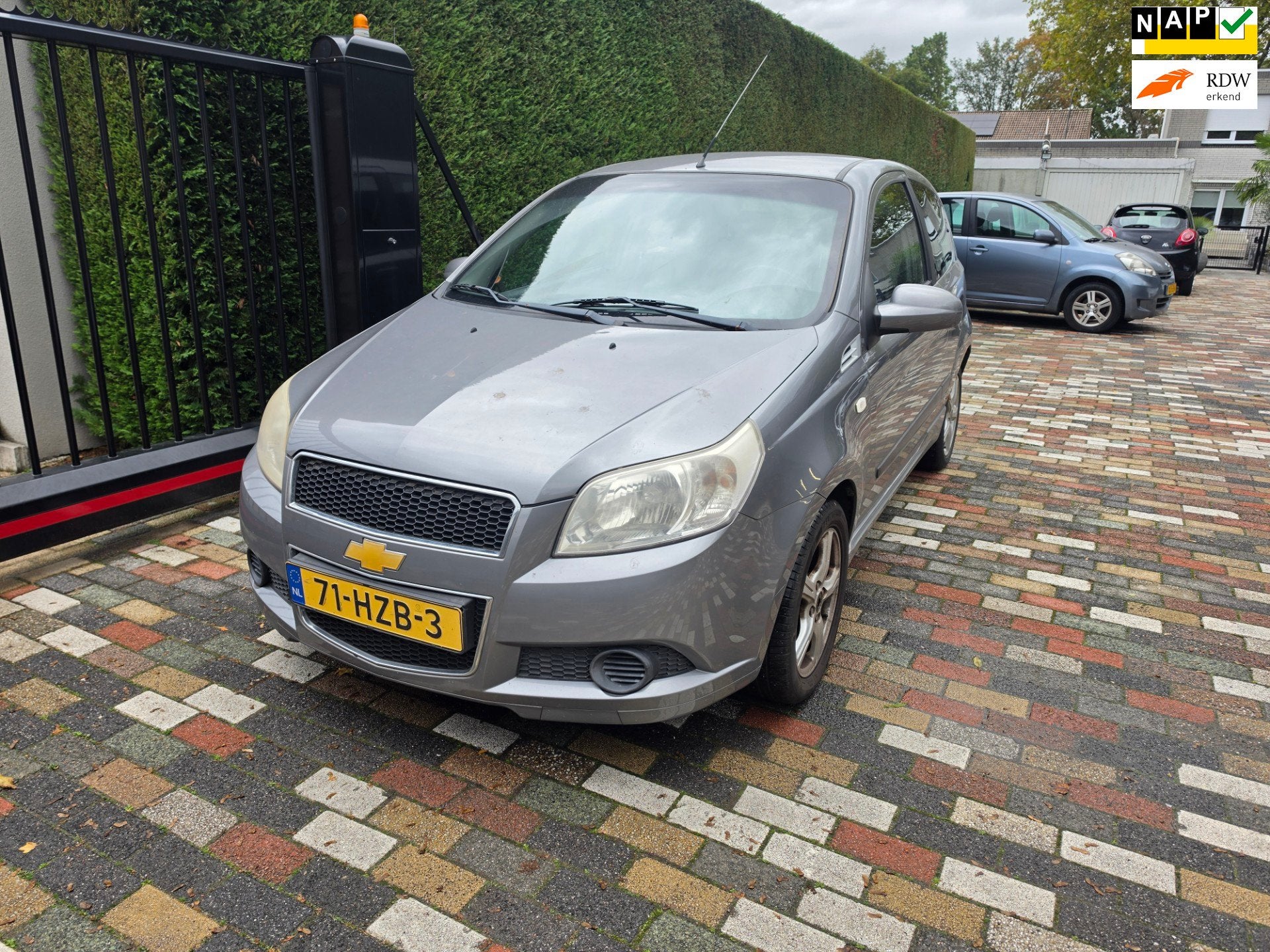 Chevrolet Aveo 1.2 16V LS 2009 Airco Lage Km, Auto's, Voorwielaandrijving, Aveo, 4 cilinders, 400 kg