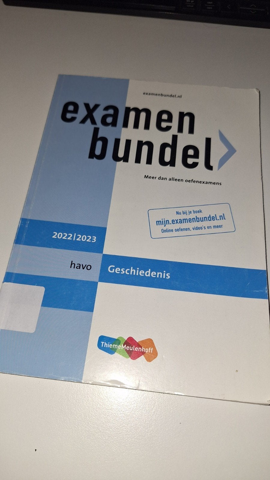 Examenbundel Havo Geschiedenis 2022/2023, M.M.P.C. Bolink, Y. Bouw, Zo goed als nieuw, Gamma, HBO