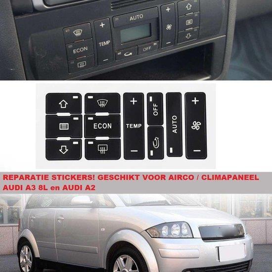 Airco Paneel Reparatie Sticker Geschikt voor Audi A3 8L A2, Verzenden, Automotive Parts, A.parts@hotmail.nl, Trasmolenlaan 12 3447 GZ Woerden