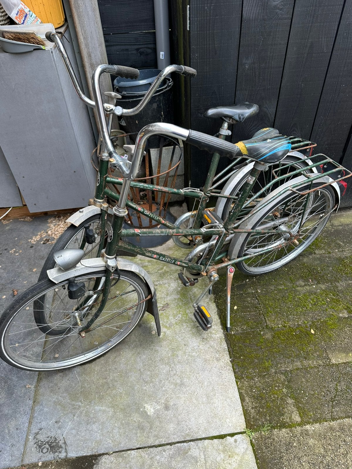 Gazelle Kwikstep uit de jaren '60, Fietsen en Brommers, Fietsen | Vouwfietsen, Ophalen, Gebruikt, Heren, Totaal opvouwbaar