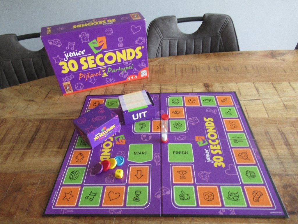 30 Seconds Junior Pijlsnel Partyspel - Zo goed als nieuw, Ophalen of Verzenden, Zo goed als nieuw, 999 games