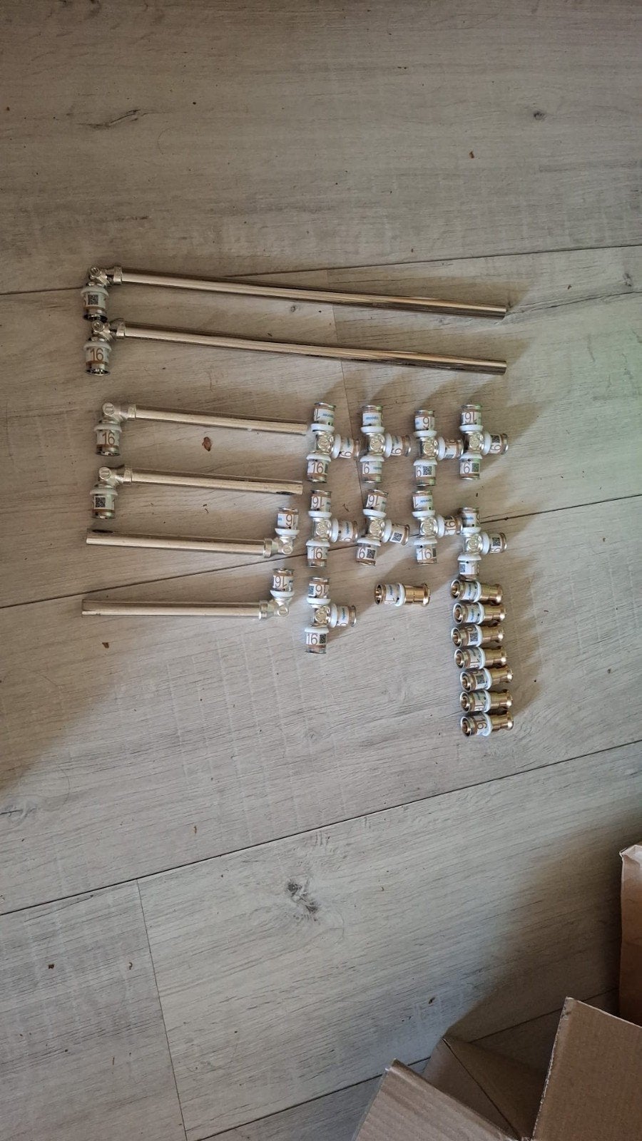 Uponor Persfittingen, Verzenden, Gebruikt, Koper, Overige typen