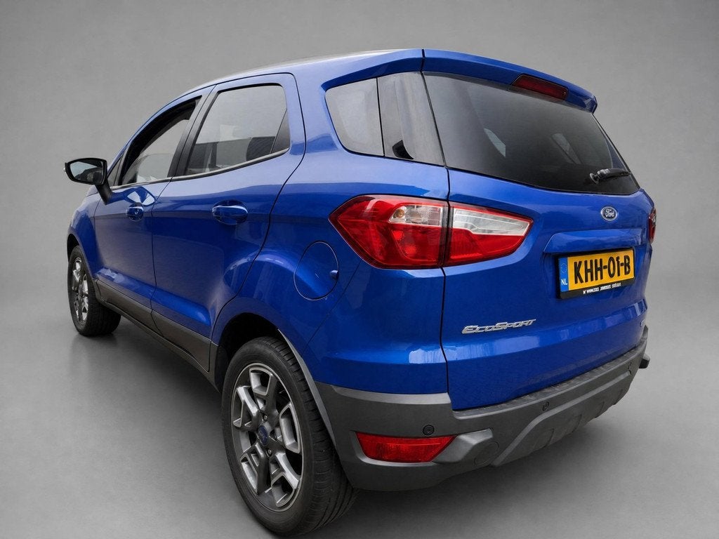 Ford ECOSPORT 1.0 EcoBoost Trend / Parkeersensoren / Bluetoo, Auto's, Ford, Voorwielaandrijving, Gebruikt, Ecosport, Blauw
