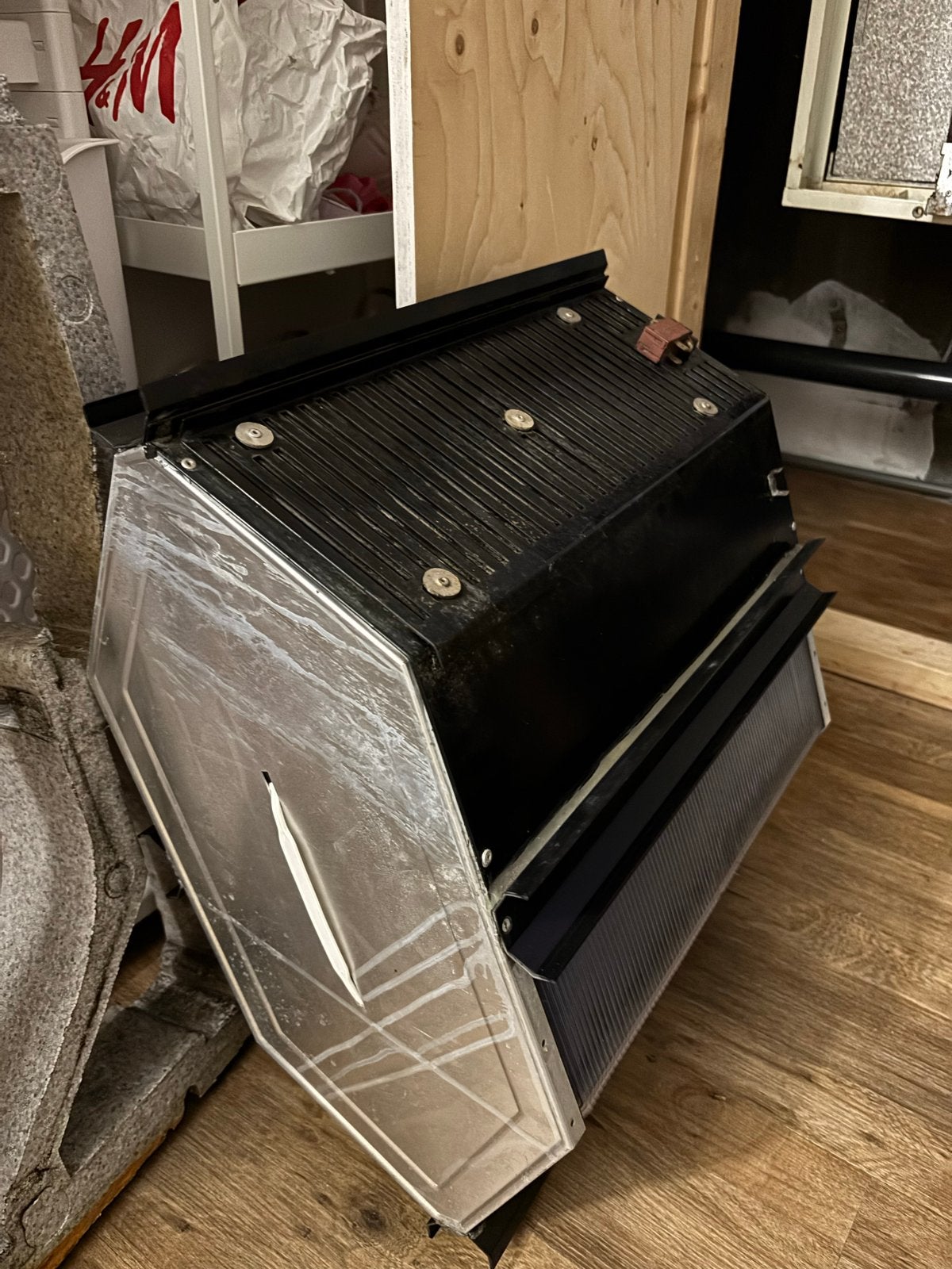 Brink Renovent HR Medium warmtewisselaar., Gebruikt, 3 snelheden of meer, Ophalen of Verzenden, Koelen en Ontvochtigen