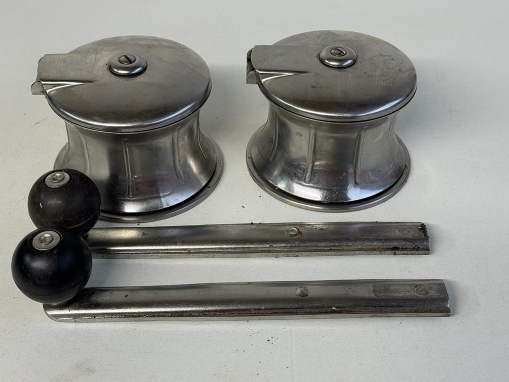 2 x Andersen lier met hendels, Ophalen of Verzenden, Gebruikt, Overige typen