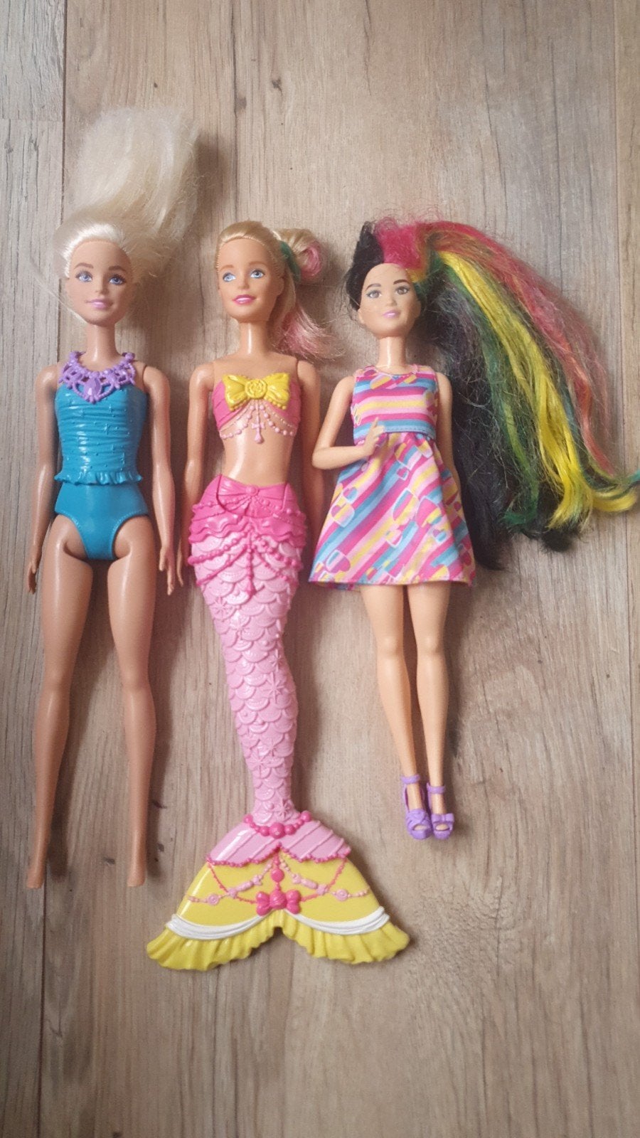 3 Barbies, waarvan 1 vintage (1980, 2013), Ophalen of Verzenden, Gebruikt, Barbie