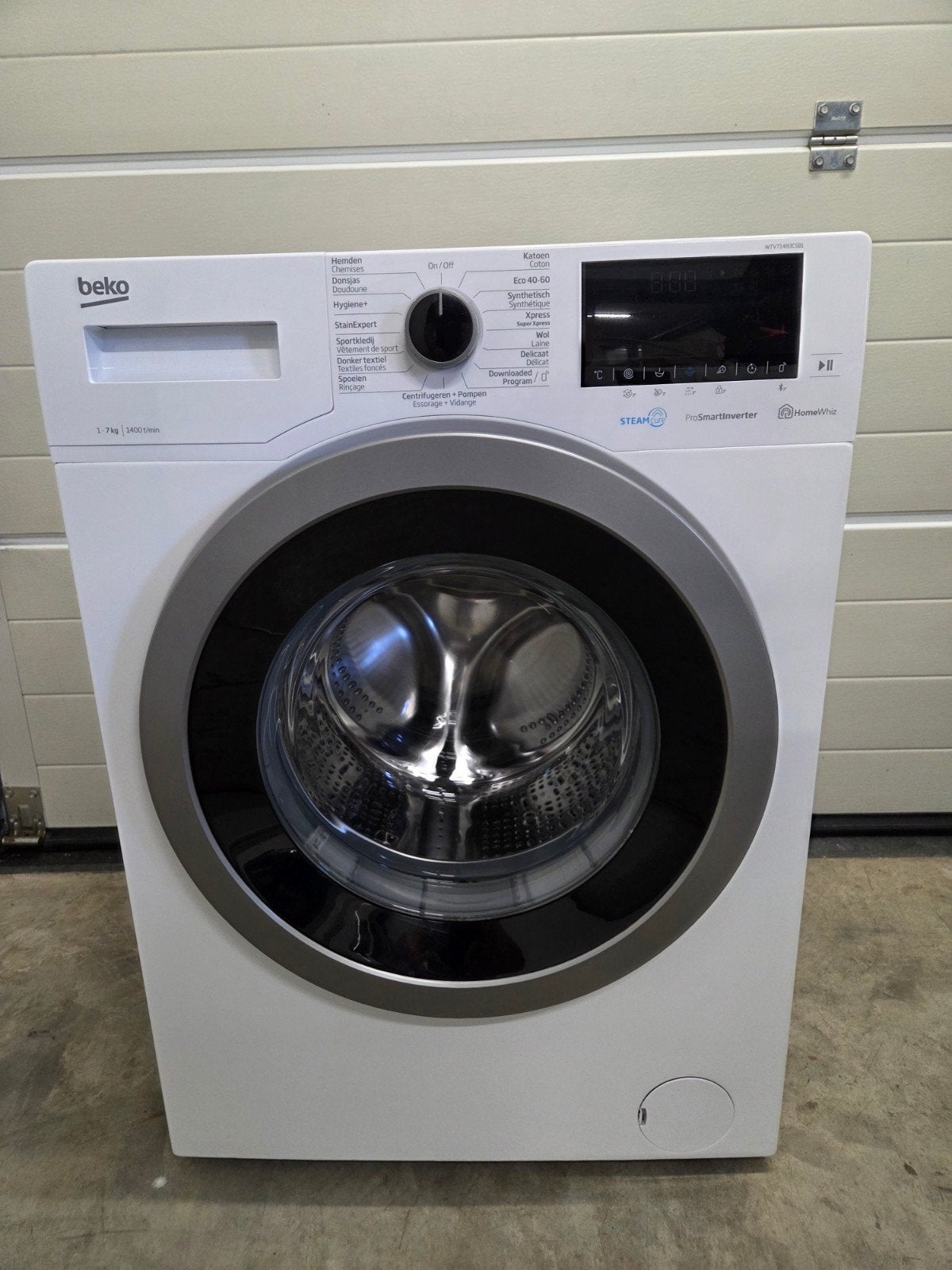 wasmachine beko 2022, 6 tot 8 kg, Ophalen of Verzenden, Zo goed als nieuw, 1200 tot 1600 toeren