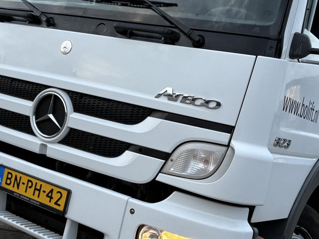 Mercedes-benz Atego 970.22 | Autotransporter | Oprijwagen |, Euro 2, Stof, Wit, Bedrijf