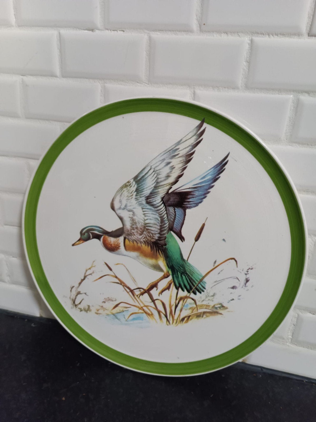 Set van 3 decoratieve borden met vogelmotieven, Ophalen of Verzenden