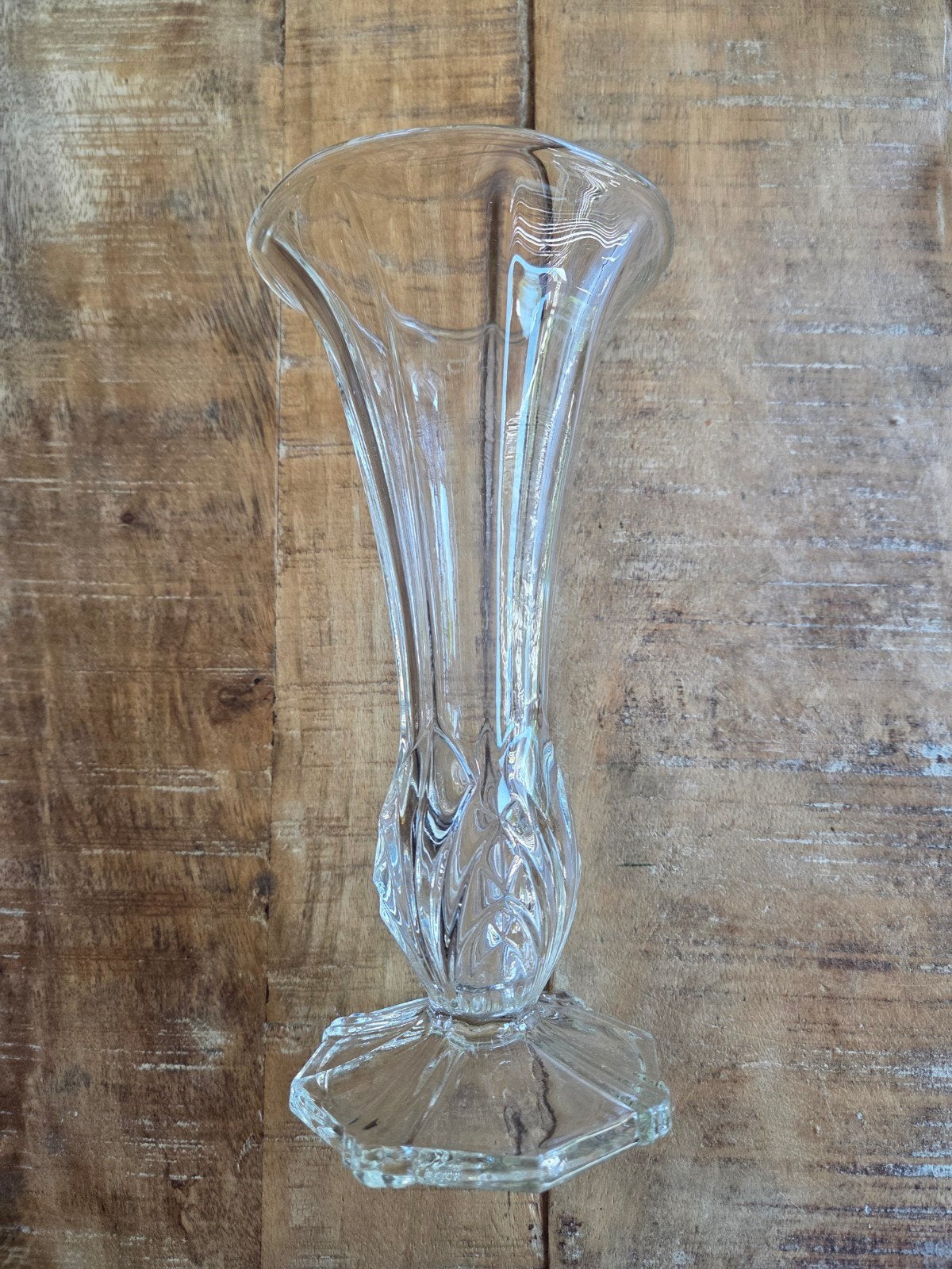 Art Deco Trompetvaas Libochovice| Jaren 30, 21 cm, Antiek en Kunst, Antiek | Vazen, Ophalen of Verzenden