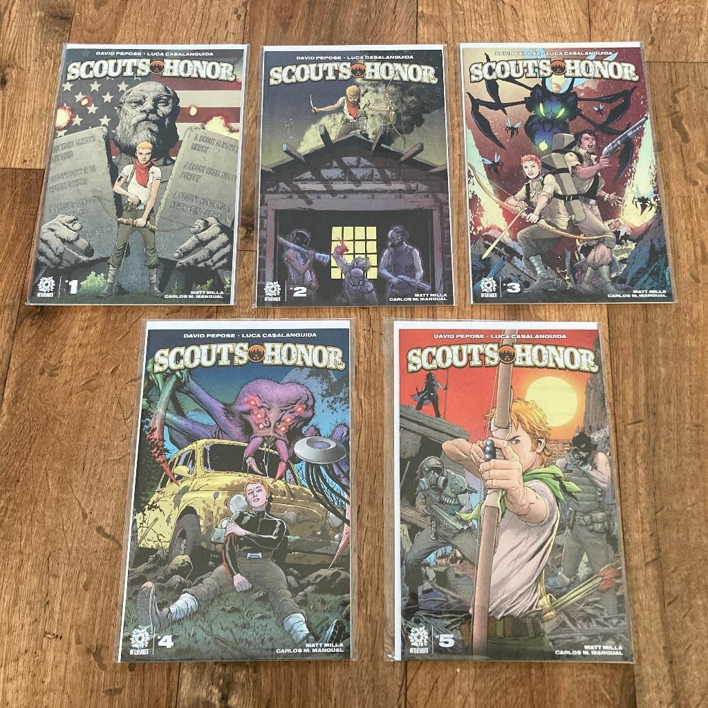 Scout's Honor (Aftershock), Complete serie of reeks, Ophalen of Verzenden, Nieuw, Amerika