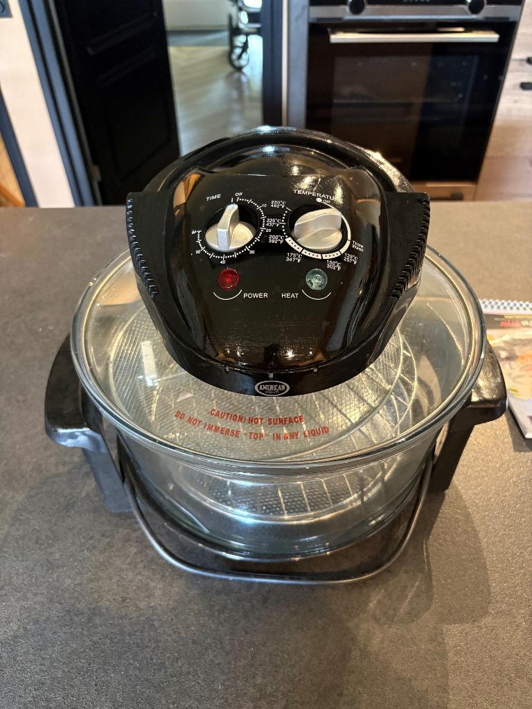 Low fat fryer American Originals, Witgoed en Apparatuur, Airfryers, Ophalen, Zo goed als nieuw, Airfryer, 1500 gram of meer