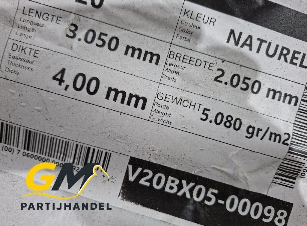 VERALITE 200 transparante kunststof platen 4 mm plexiglas, Ophalen, Nieuw, Overige materialen