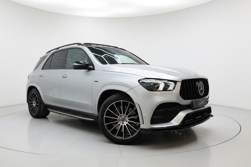 Mercedes-Benz GLE-klasse 350 e 4MATIC AMG NIGHT 360 PANO, Auto's, Automaat, Gebruikt, Zwart, 4 cilinders