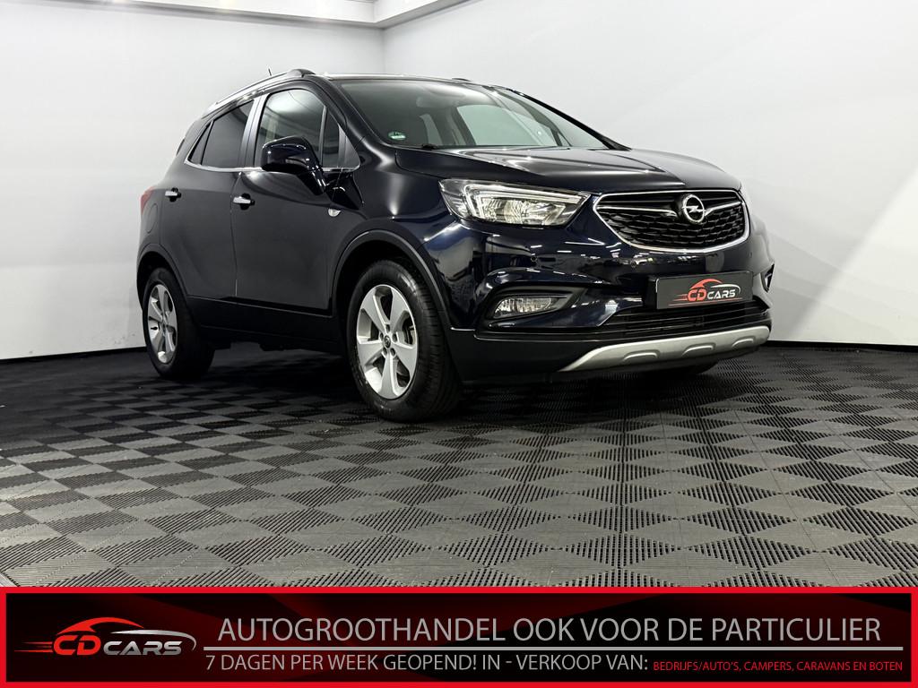Opel Mokka X 1.4 Turbo Innovation Navi, Camera, Airco, Cruis, Auto's, Opel, Voorwielaandrijving, Gebruikt, Euro 6, Blauw