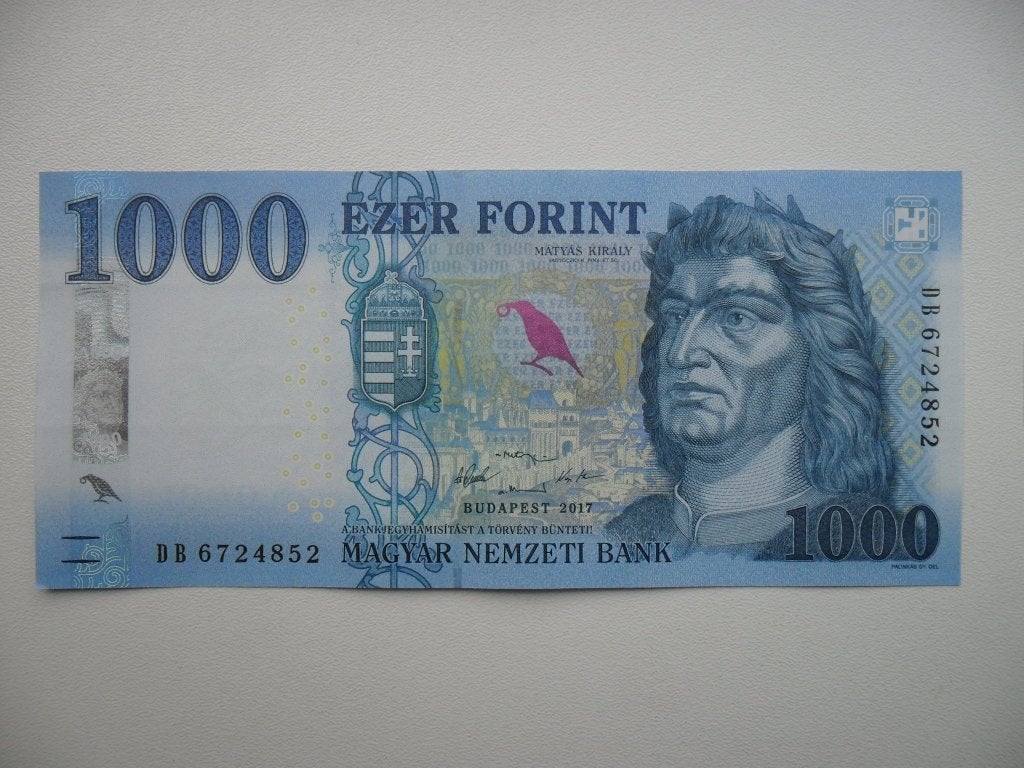 Hongarije #203a [2017] / 1000 forint UNC, Ophalen of Verzenden, Hongarije, Los biljet