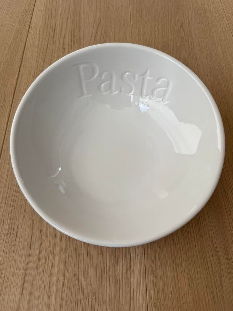 Pastaschaal 3x Salt en Pepper, Huis en Inrichting, Keuken | Servies, Ophalen, Zo goed als nieuw, Glas, Overige stijlen