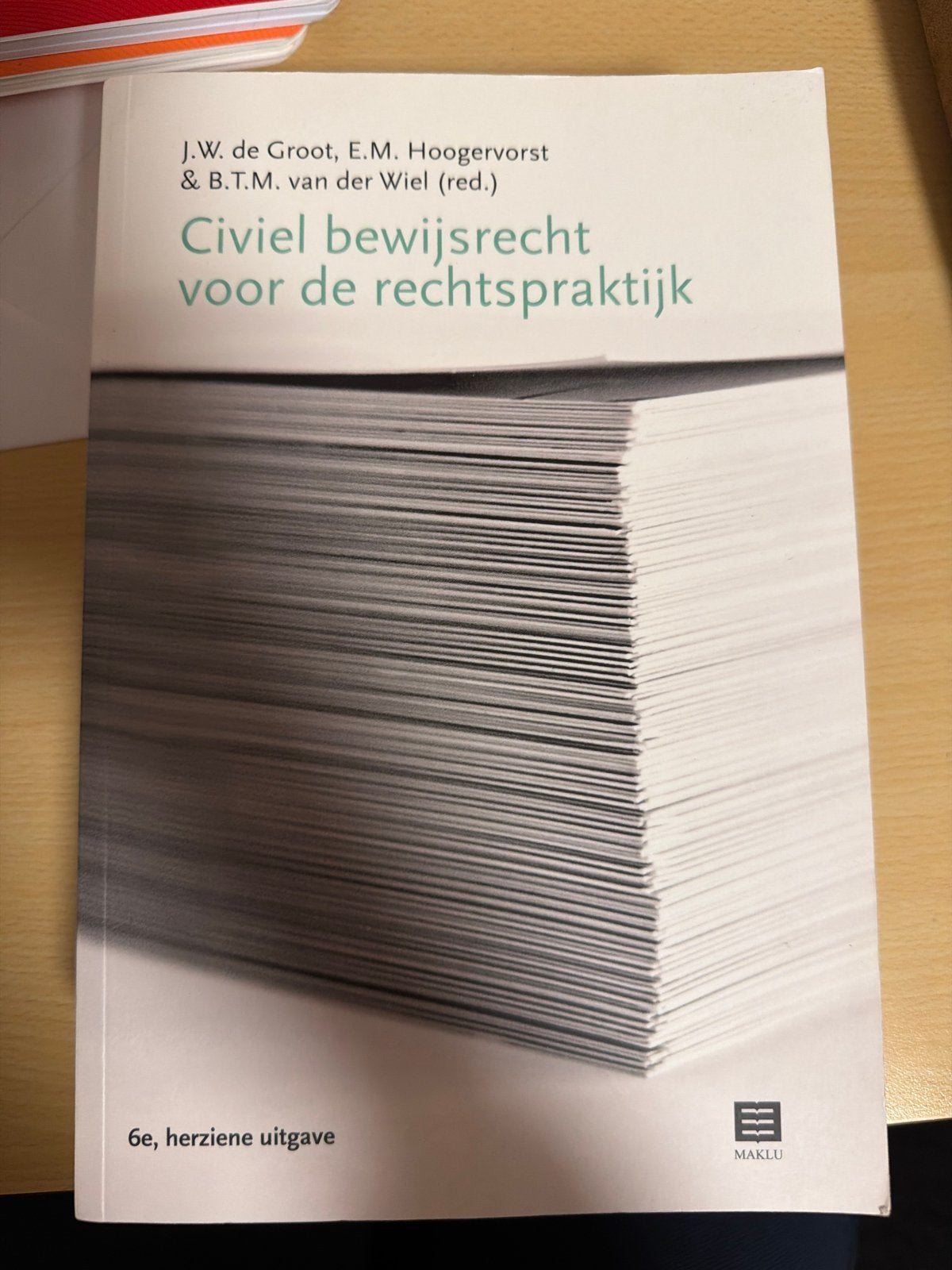 Civiel bewijsrecht voor de rechtspraktijk - 6e herziene uitg, Ophalen of Verzenden, Gamma, Nieuw, WO