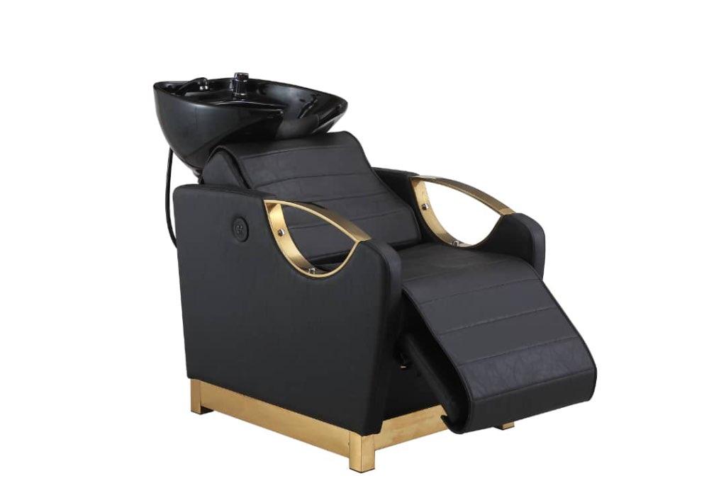 Nieuw wasunit GOLD massage voetsteun kapper electrische, Zwart, Overige materialen, Nieuw, Ophalen of Verzenden