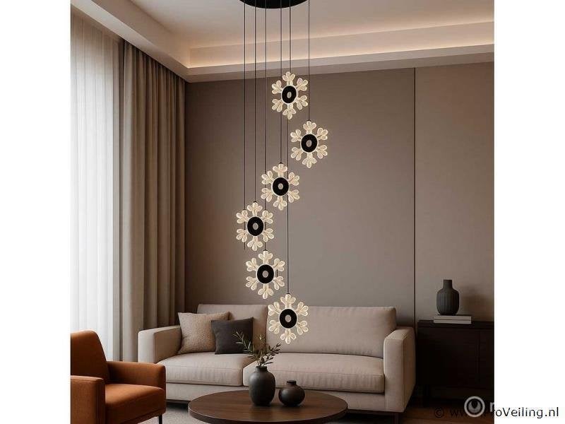 Online Veiling: LED Hanglamp Design – 3000K Warm Wit – In..., Nieuw