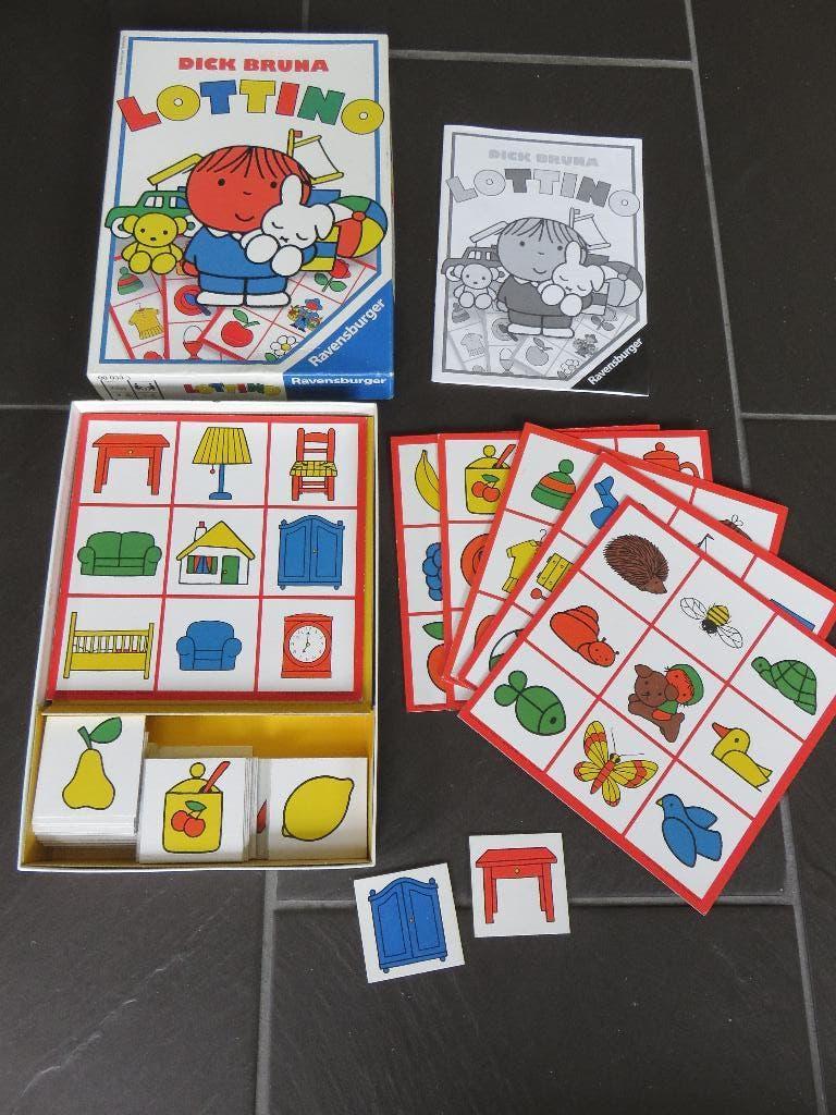 Dick Bruna lottino, van 3-6 jaar. Mooi en compleet lotto, Kinderen en Baby's, Speelgoed | Educatief en Creatief, Ophalen of Verzenden