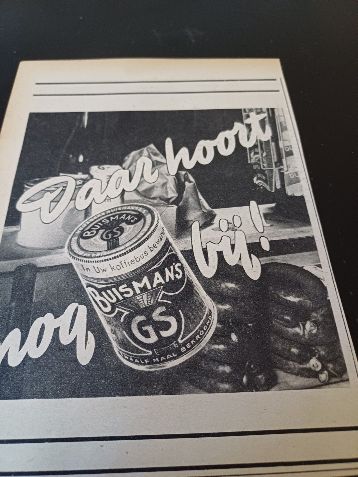 advertentie Buisman daar hoort nog 1951, Ophalen of Verzenden, Zo goed als nieuw, Overige typen