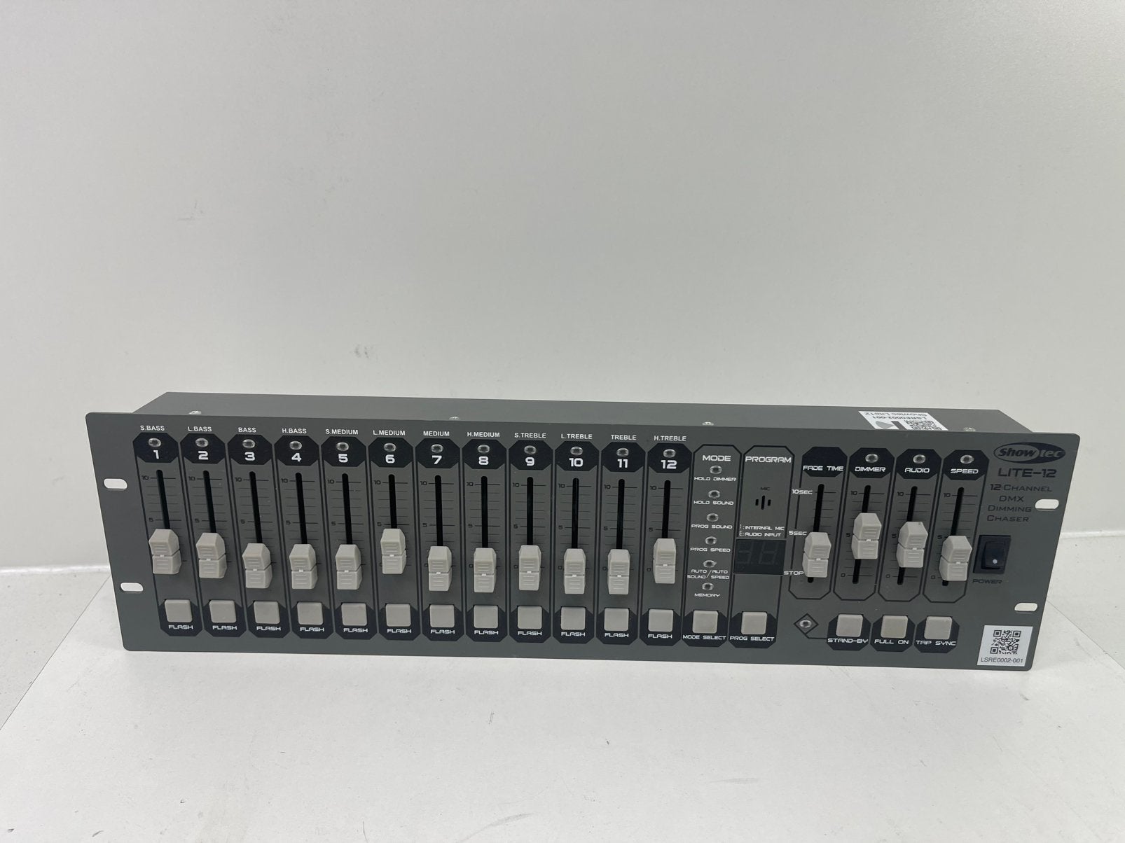 SHOWTEC LITE-12 DMX Lichtcontroller / Lichttafel ZGAN, Ophalen, Zo goed als nieuw, Licht