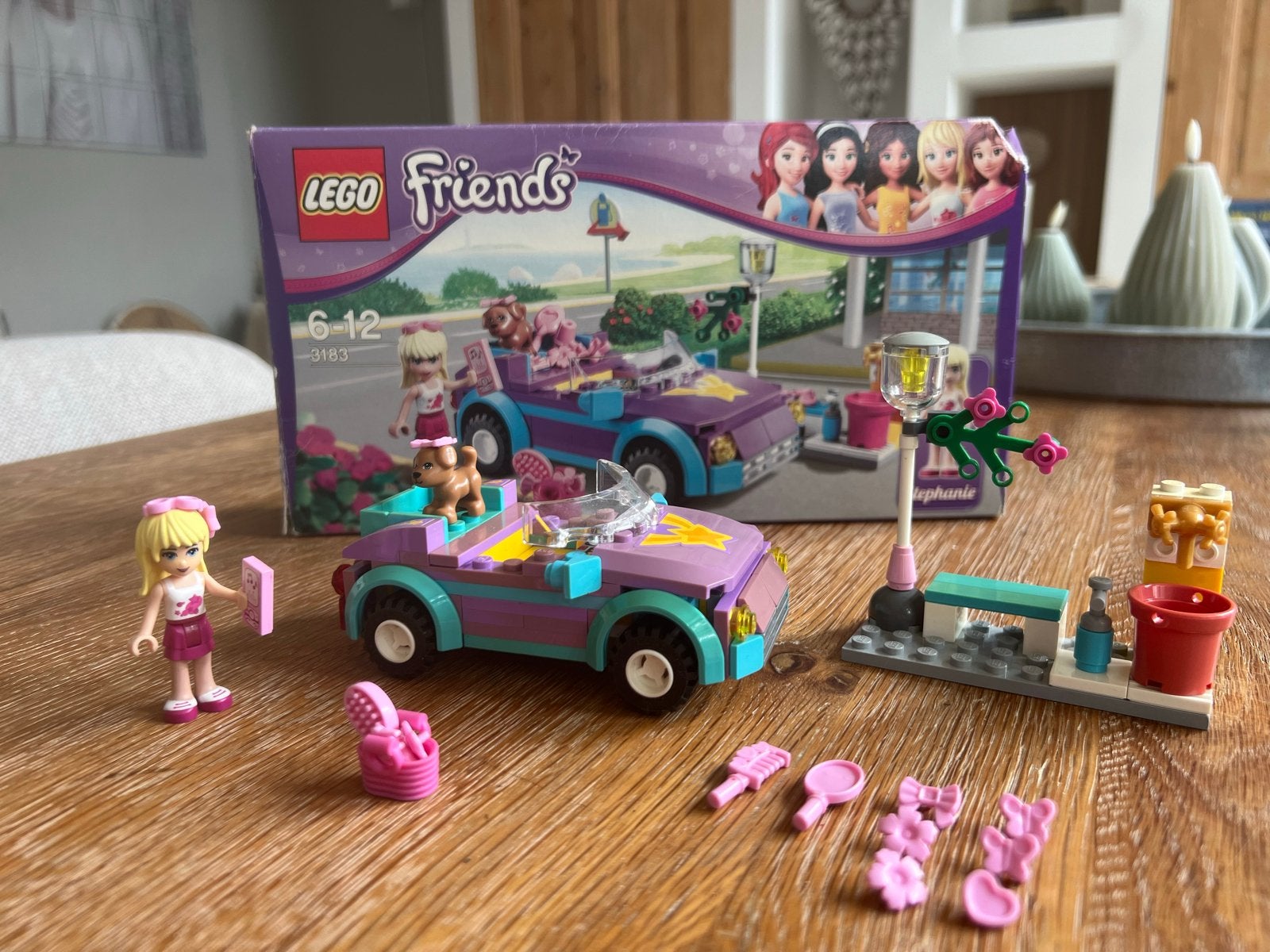 Lego Friends Stephanie's Cabrio (3183), Lego, Friends, Ophalen of Verzenden, Zo goed als nieuw
