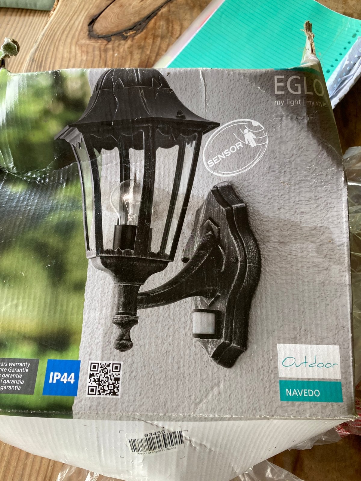 Buiten wandlantaren, Tuin en Terras, Buitenverlichting, Ophalen, Kunststof, Wandlamp, Nieuw