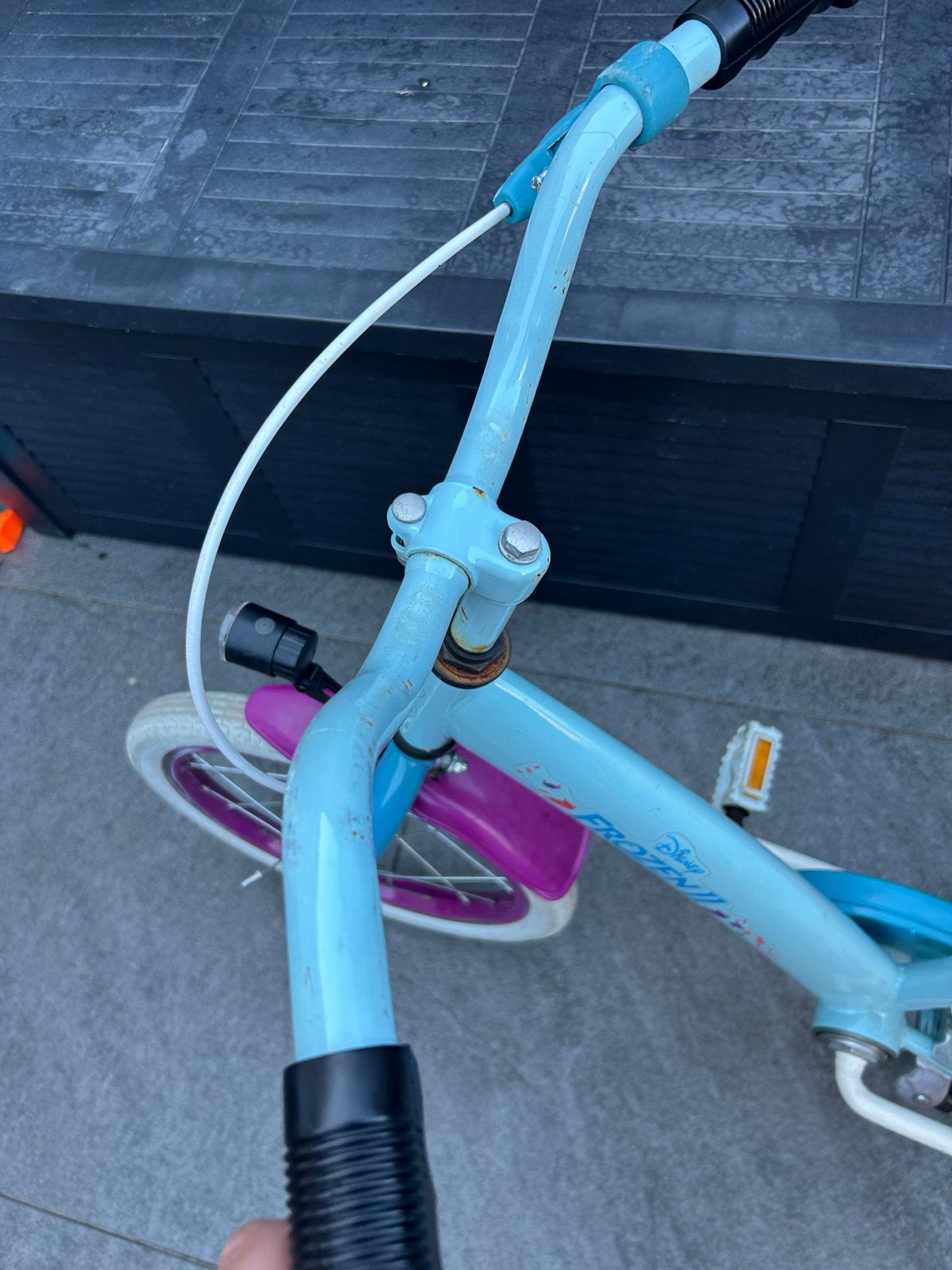 16 inch fiets, Ophalen, Terugtraprem, Gebruikt, Handrem