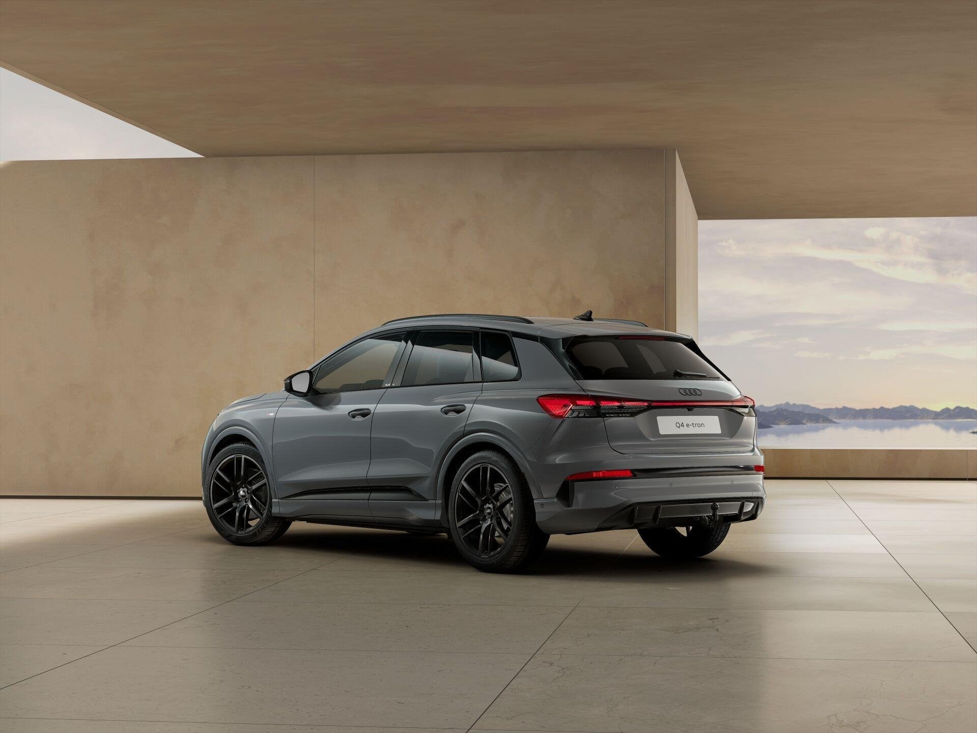 Audi Q4 e-tron 286pk S Edition Performance 82 kWh | Panorama, Auto's, Automaat, 12 maanden, Achterwielaandrijving, 510 min