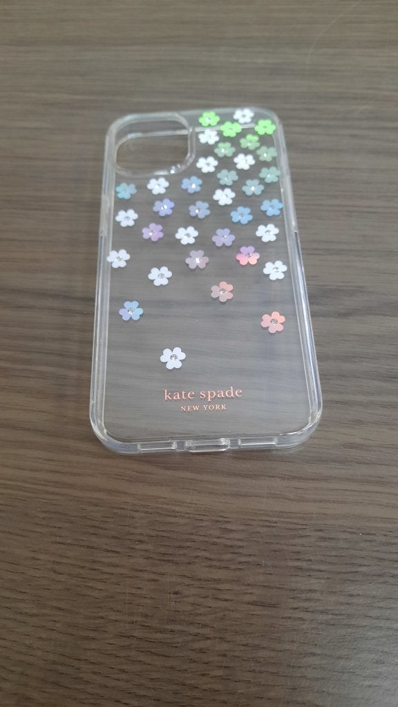 Kate Spade new york - Hardshell Case voor iPhone 13 - Bloem, IPhone 13, Apple Distribution International, Nieuw, Hoesje of Tasje