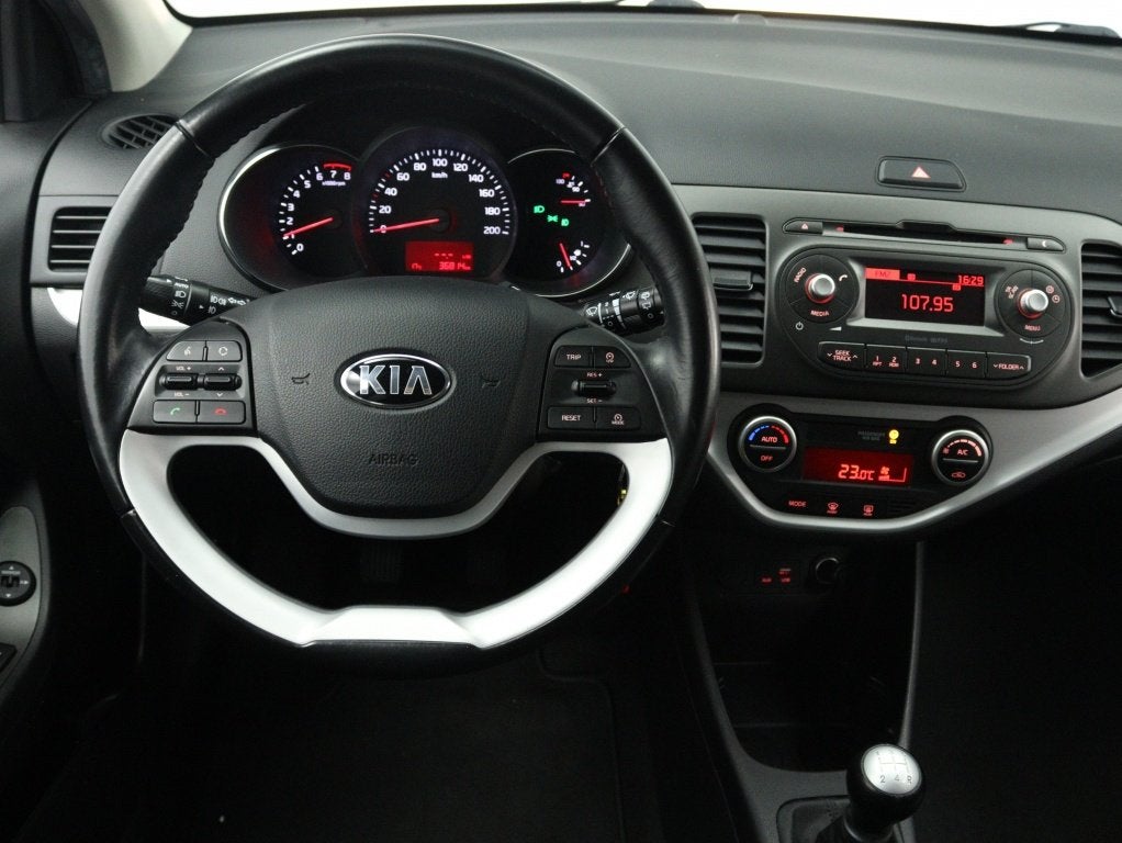 Kia Picanto 1.0 CVVT First Edition | Climate control | Cruis, 65 pk, Stof, Gebruikt, Automatische klimaatregeling