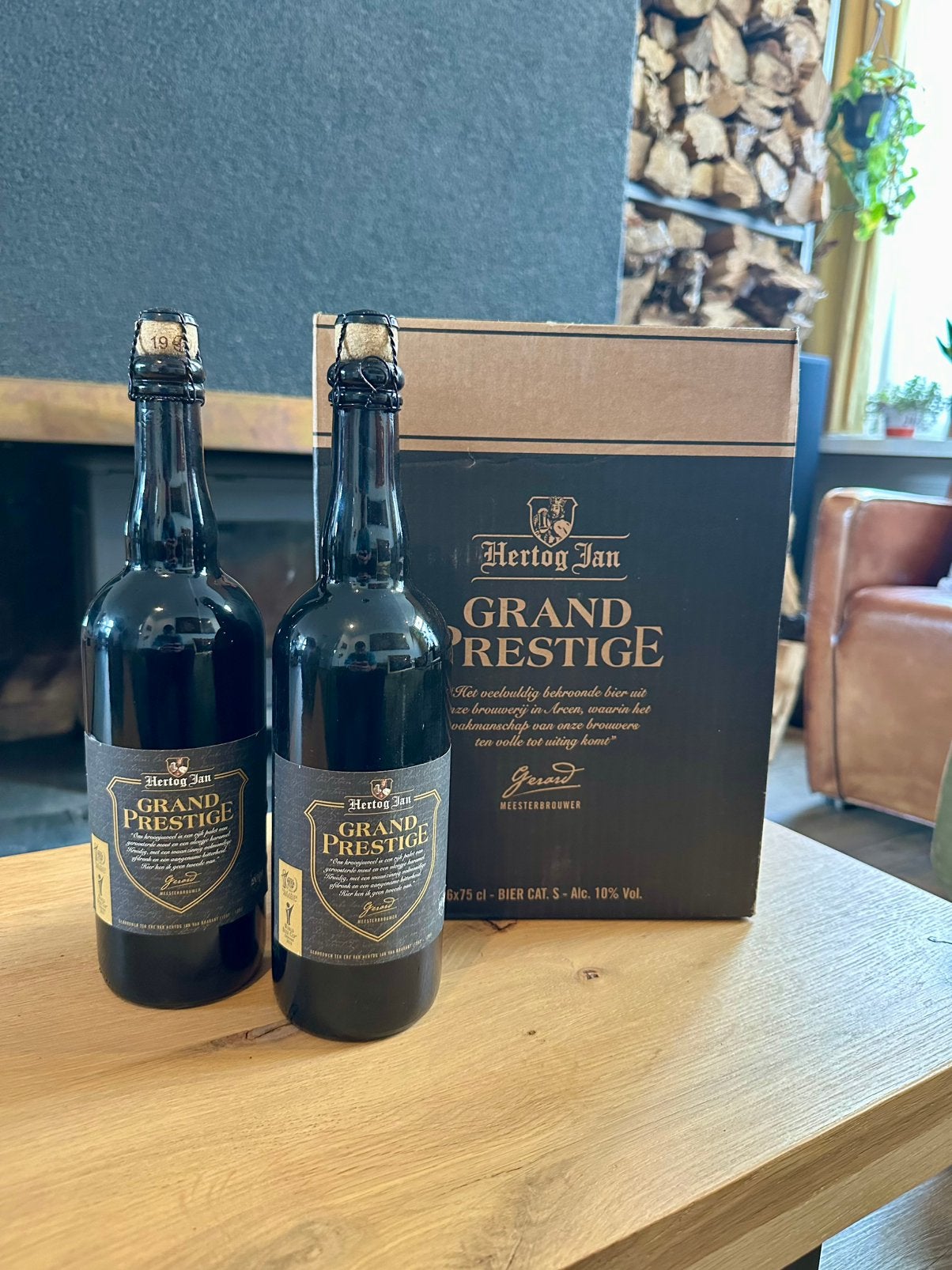 Grand Prestige 2019!, Verzamelen, Biermerken, Ophalen of Verzenden, Flesje(s), Hertog Jan