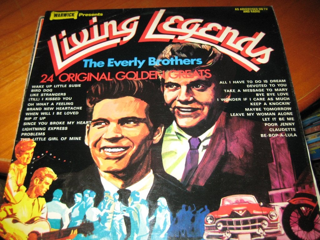 LP, The Everly Brothers: Living Legends, Cd's en Dvd's, Vinyl | Pop, Ophalen of Verzenden, Zo goed als nieuw, LP