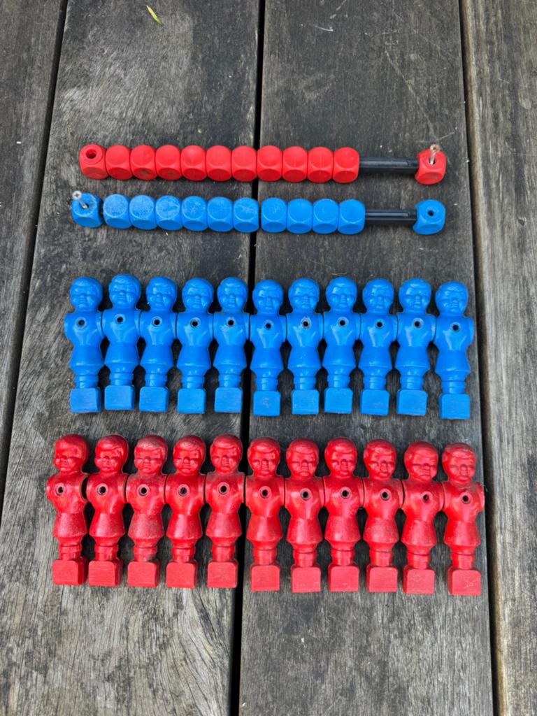Deutscher Meister poppetjes set inclusief scoretellers., Ophalen of Verzenden, Gebruikt