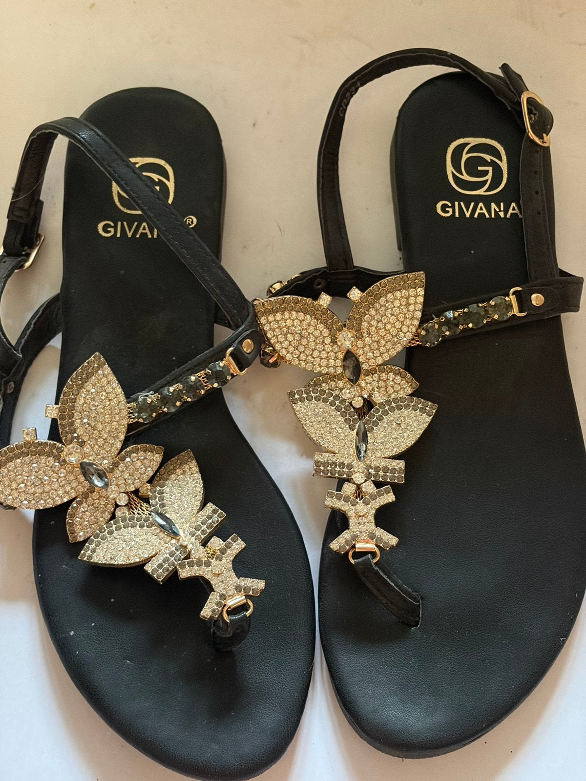 slippers/sandaaltje mt 36, Ophalen of Verzenden, Zo goed als nieuw, Sandalen of Muiltjes