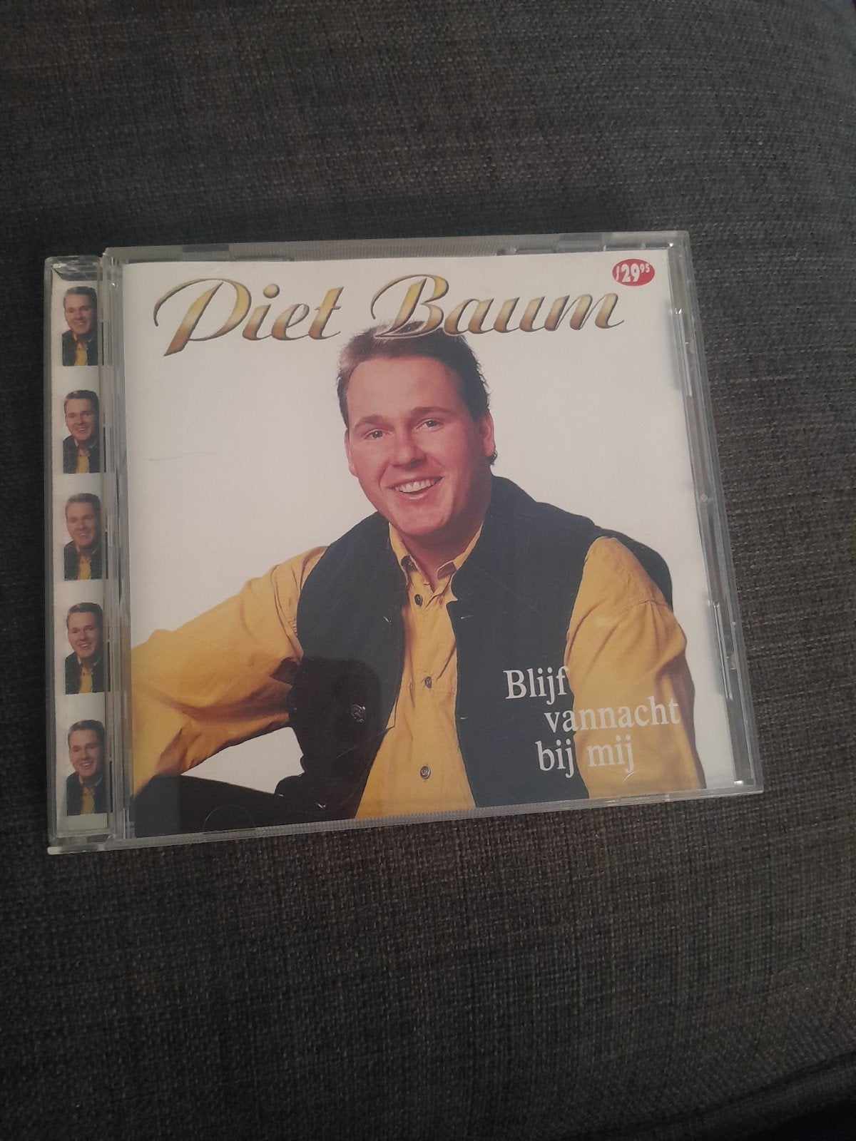 Piet Baum Blijf vannacht bij mij, Ophalen of Verzenden, Gebruikt, Levenslied of Smartlap