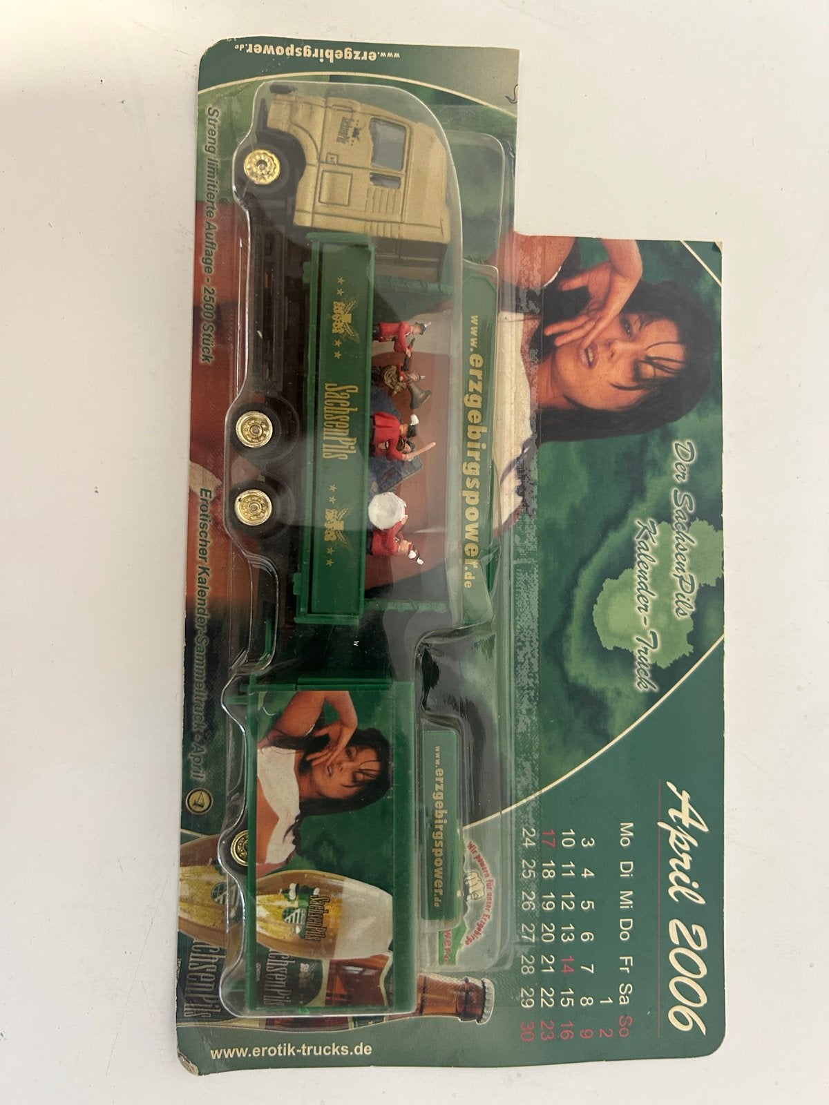 Erzgebirgspower Kalender-Truck 2006 - Sachsen Pils, Ophalen of Verzenden, Nieuw, Auto's