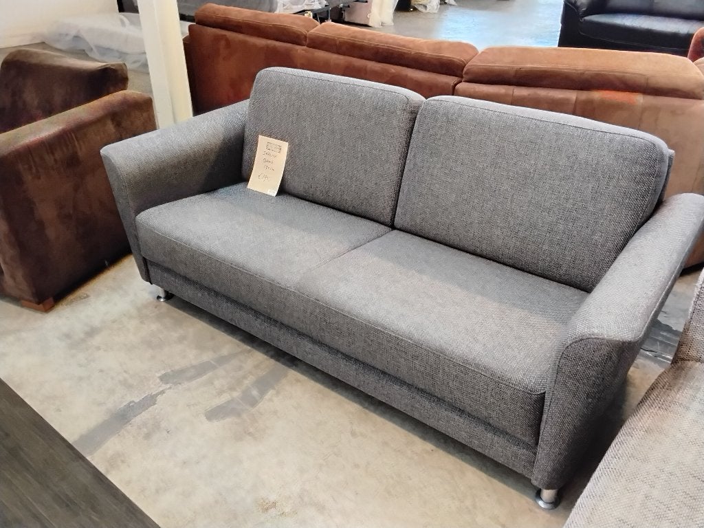 Bank 'Skalma' 175cm nu 195=. Second Life Wolvega, Huis en Inrichting, Banken | Bankstellen, Ophalen, 150 tot 200 cm, Driepersoons