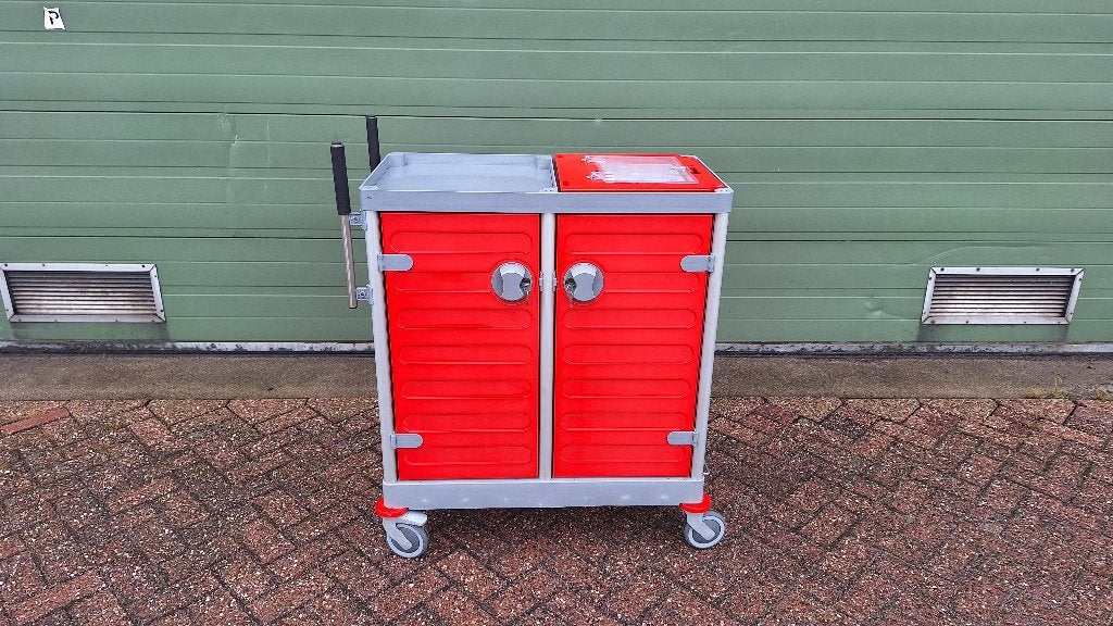 schoonmaakwagen magazijnwagen mobielekast, Huis en Inrichting, Schoonmaakartikelen, Ophalen, Overige typen, Industriepark 2a 9351PA Leek