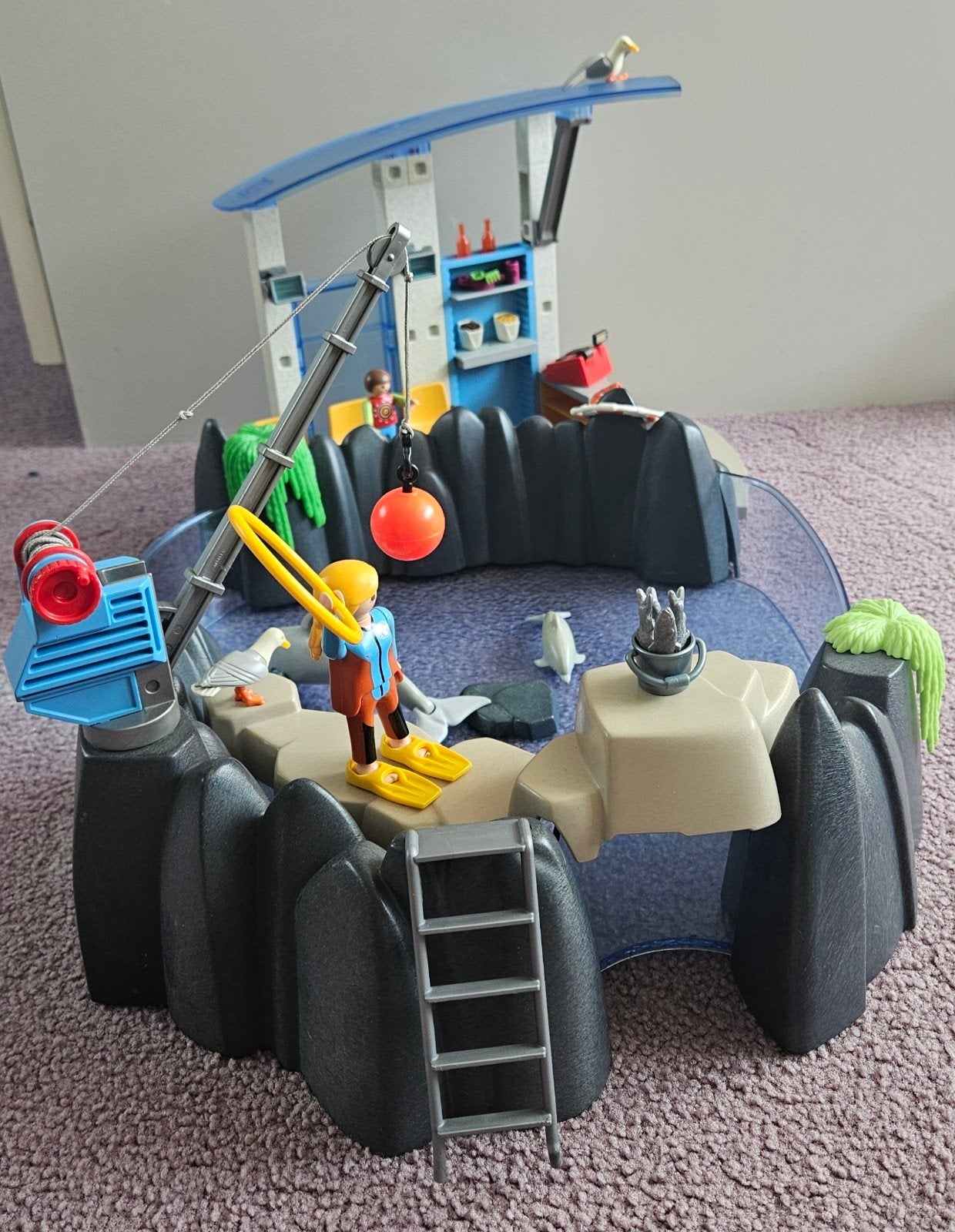 Playmobil dolfinarium 4468, Ophalen of Verzenden, Gebruikt