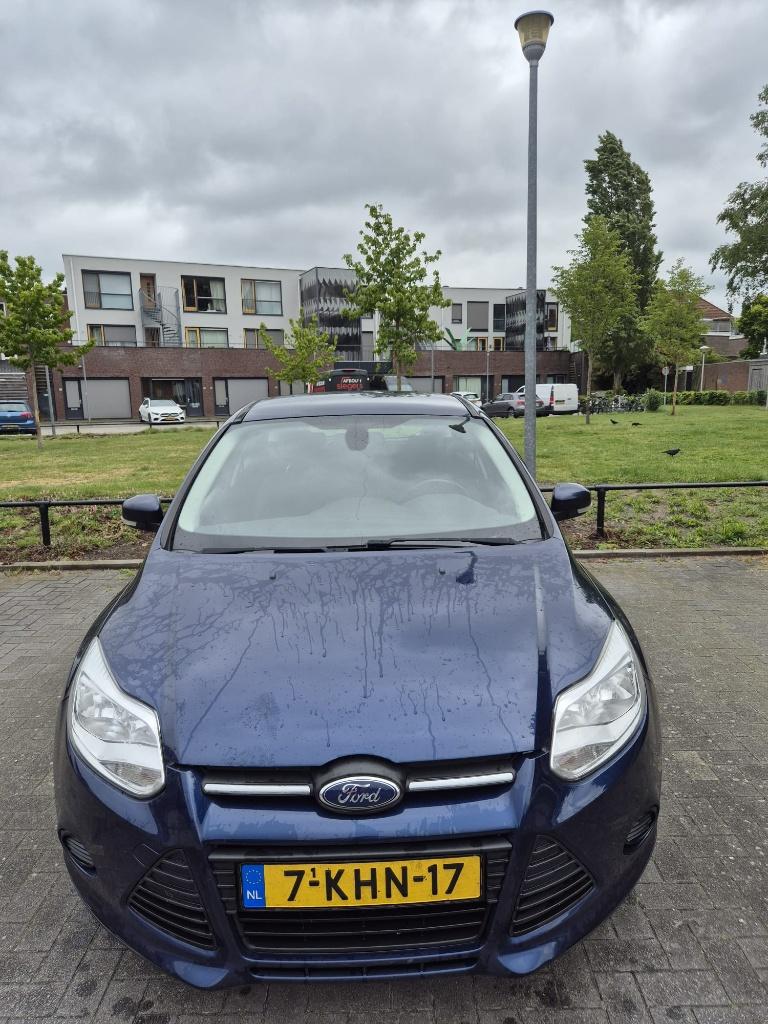 Ford Focus 1.0 Ecoboost 74KW 5-D 2013 Blauw, Auto's, Ford, Euro 5, 100 pk, Handgeschakeld, Particulier