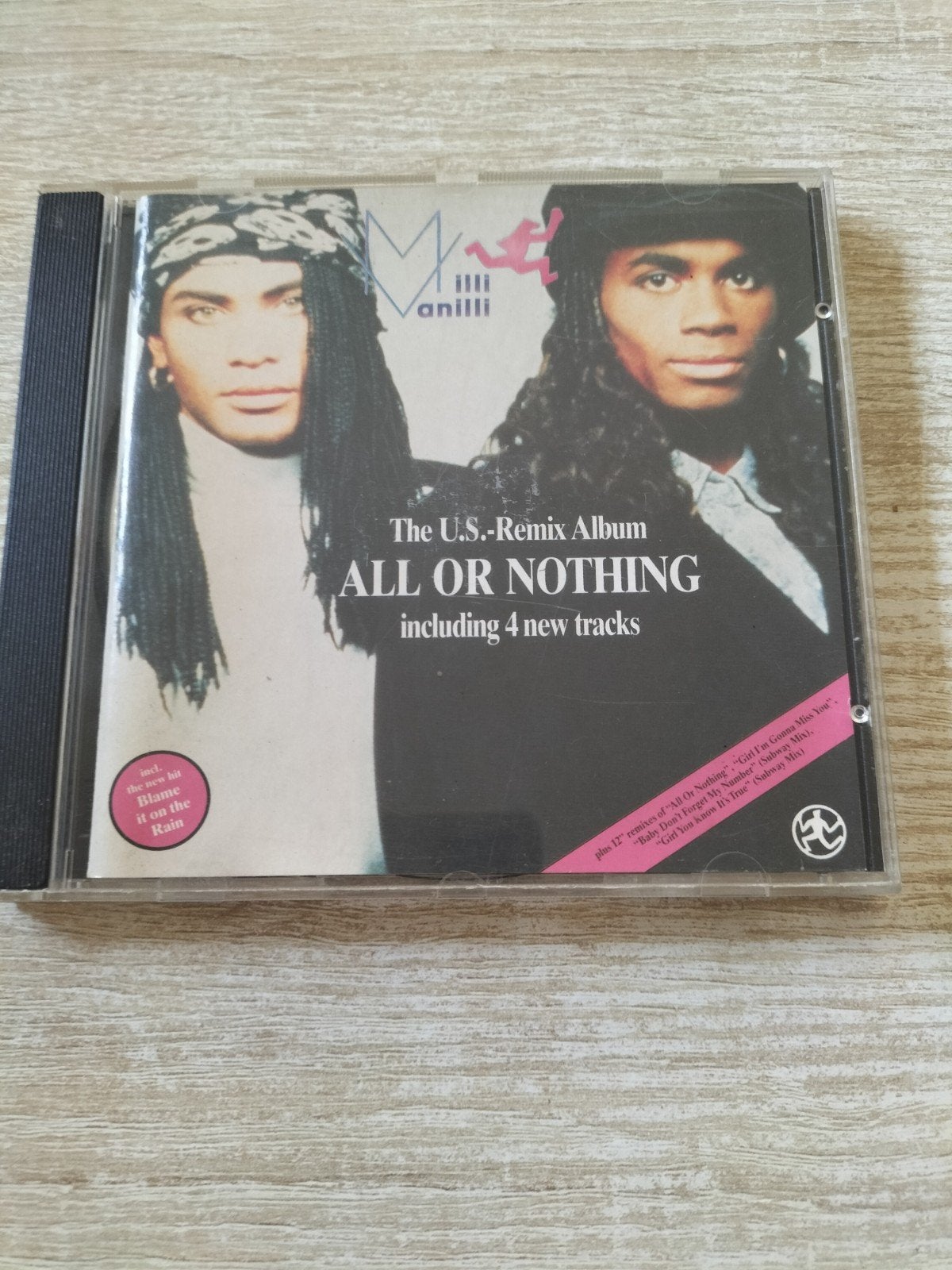 Milli vanilli - all or nothing, Ophalen of Verzenden